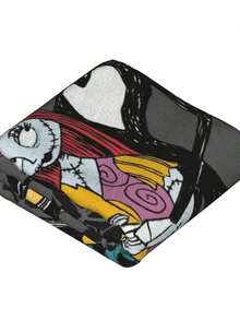 Disney Jack Skellington Nightmare Before Christmas Warm Non-Shedding Flannel Blanket - Super Soft Fuzzy Throw For Couch, Bed & Gift - 風格 - 查看 3
