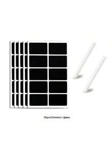 3pcs White Liquid Chalk Pen For Chalkboard, Led Writing Board Pen, Pen For Sticker Labeling, Erasable Marker Pen Back To School - White - View 12