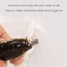 PHILIPS NT1620 Nose Hair Trimmer: 360° Rotating Blade For Fast Trimming; Textured Handle For Better Grip; Fully Washable For Easy Cleaning; Rounded Blade That Won't Hurt Your Skin. - Black - View 3