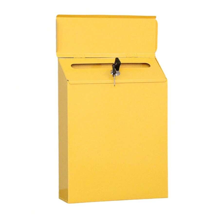 Techigher Buzones de pared - Amarillo - Ver 1