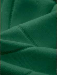 GRDR Men's Summer Round Neck Solid Color Short Sleeve Knit Sweater, Suitable For Summer Outings, Essential For Fashionable Styling - Green - View 5
