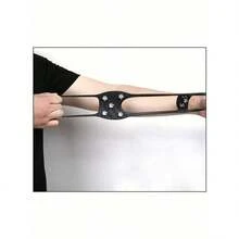 1/2 Pair Outdoor Anti-Slip Snow Shoe Spikes, 8-Teeth Stainless Steel Ice Cleats, Suitable For Icy And Snowy Surfaces, Winter Non-Slip Shoe Crampons - Multicolor - View 4