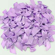 50 buc funde mari din panglică de satin, noduri, roz și albe, flori mici, cadou, cravată, decorațiuni de nuntă, fundă, DIY, petrecere de naștere, copt (Există o mică eroare de dimensiune și o mică diferență de culoare. Sunt necesare ambalare și livrare aleatorii) - 50 bucăți - Vizualizare 3