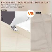 Yotache Magnetic Thermal Insulated Door Curtain Fits 36 X 96 Inch Doors, Curtain Size 38" X 98" Weatherproof Oxford &Amp; Cotton Fill Door Covers To Keep Warm In Winter, Beige - Fits Door Size 36x96 - 查看 5