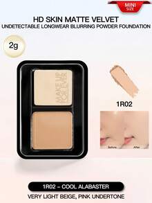 11克哑光丝绒粉底液，1Y04/1R02/1N00/1N03 - 2g-#1R02 - 查看 1