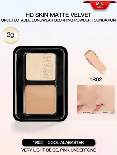 Make Up For Ever 11g Mat Kadife Fondöten, 1Y04/1R02/1N00/1N03