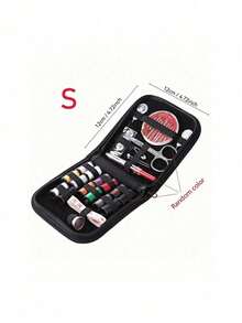 1set Sewing Kit With Sewing Supplies And Accessories(Multiple Specifications Optional), Sewing Kit For Adults,Emergency Repair And Travel Kits ,Portable Sewing Supplies Accessories Contains Thread, Needle, Scissors, Measure Tape, Dorm Room Essentials ,Gifts For Family, Friend Adults Beginner Kids Traveler Sewing Supplies - 彩色 - 查看 8