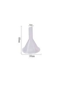20pcs Mini Plastic Funnel Set, Transparent Plastic Mini Funnels, Mini Funnels, Filling Funnels, Plastic Funnels, Mini Funnels, Cosmetic Filling Funnels, Perfume Samplers, Perfume Sample Dividers, Pump Dispensers, Easy-To-Use Travel Dividers, Suitable For Lab Bottles, Essential Oils, Perfumes, Spices, Sand, Paints And Powders - Essential Tools For Precise Measurement And Transfer, Perfumes, Essential Oils And Crafts | Clear Liquid Filling Tools - Multicolor - View 7