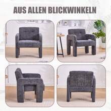 Living Room Chairs - Grey - View 5
