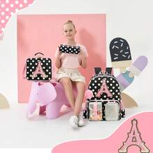 3pcs/Set Cute Girls Backpack Set, Elementary School Student Bookbag, Children Fashionable Travel Backpack, Large Capacity Laptop Bag, With Messenger Bag, 3-In-1 Backpack Set, Essential For Girls Back To School - Girls Schoolbag - View 7