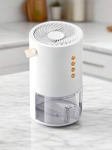 EU Standard Portable Dehumidifier, Suitable For Bedroom Small Home Room Dehumidifier, Auto Shut Off Protection Low Noise Dehumidifier For Basement, Bedroom, Bathroom, Home Closet (White, Black) - EU C Type Plug(220-240V) - View 10