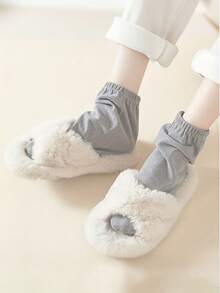 1 Pair Unisex Loose Warm Thick Socks, Comfortable Home Sleeping Socks For Winter