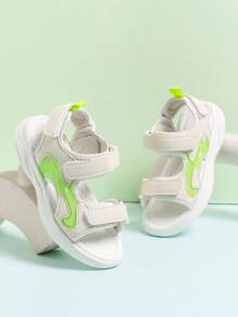 Kids Sports Sandals/Kids Lightweight Campus Open Toe Running Sports Sandals - Beige - View 3