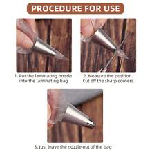 107件套不锈钢裱花嘴和裱花袋套装，蛋糕装饰用品套装，糖霜裱花嘴套装，高品质蛋糕装饰袋，包含100个裱花袋、1个转换器和6个裱花嘴 - 多功能烘焙工具，适用于蛋糕/饼干/糖霜/纸杯蛋糕/泡芙/甜甜圈，是居家、厨房和烘焙装饰的理想之选。 - - - 查看 6