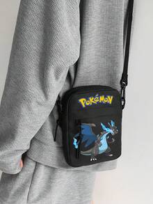 Peach Tree Fashionable Minimalist Solid Color Small Crossbody Bag, Casual Everyday Nylon Lightweight Waterproof Shoulder Bag, Sports Bag, ,  Phone Bag - Multicolor - View 5