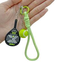 2025 Model Nox Racket Keychain, Mini Racket Shaped, Unisex, Suitable As Bag Accessory, For Car, Wallet And Backpack, Great Holiday Gift