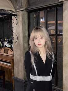 Elegant Women Pearl Decor Waist Belt, Vintage Autumn/Winter Fashion Sweater Accessory Chain, Suitable For Jacket And Dress - White - View 2