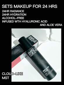 Make Up For Ever 100ml MIST & FIX MATTE Styling Spray, Matte Finish Oil Control - Black - View 2