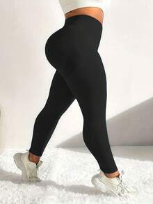 Quần tập yoga cỡ lớn, quần legging co giãn cao cấp màu xanh dương không đường may, quần bó cạp cao không đường may, phù hợp cho nữ - Co giãn & Mềm mại, quần ôm sát co giãn 4 chiều thích hợp cho chạy bộ, đạp xe, yoga, pickleball, thể thao, mặc thường ngày. Vải co giãn cao cấp, thoải mái & thoáng khí, phù hợp cho mọi mùa, có thể giặt máy. Mùa xuân - màu đen - Xem 5