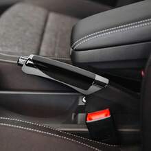 1pc Universal High Quality Carbon Fiber Handbrake Cover Decorative Sleeve For Car Modification - A - View 4