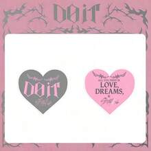 Straykid/Kpop/STAY/Skz/Doit Keychain, Letter Keychain In Pink, Heart Keychain, Double-Sided Acrylic Keychain, Bag Charm, Denim Keychain, Water Bottle Charm, Party Favors, Christmas Gifts, Birthday Gifts - Multicolor - View 3