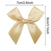 50 buc funde mari din panglică de satin, noduri, roz și albe, flori mici, cadou, cravată, decorațiuni de nuntă, fundă, DIY, petrecere de naștere, copt (Există o mică eroare de dimensiune și o mică diferență de culoare. Sunt necesare ambalare și livrare aleatorii) - 50 bucăți - Vizualizare 10