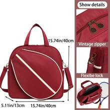 XINGNAN 1pc 2025 New High-Quality Large Capacity Tennis Bag, PEAK Outdoor Sports Bag, Shoulder Badminton Bag - Multicolor - View 2