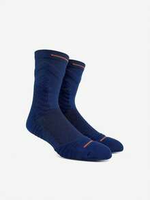 3 paia di calze da basket colori misti, calze da uomo in spugna imbottite, calze da compressione per calcio, corsa e attività all'aperto - Multicolore - Visualizzare 4