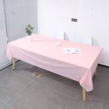 Bộ 6 khăn trải bàn màu pastel. Đây là những khăn trải bàn hình chữ nhật bằng nhựa dùng một lần, thích hợp cho các sự kiện ngoài trời, lễ hội, trang trí tiệc kem, cũng như để bài trí phòng ăn trong lễ tốt nghiệp, đám cưới, dã ngoại và các dịp khác. - Nhiều màu - Xem 15