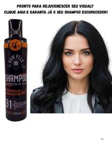 Shampoo For Darkening Gray And White Hair And Beard 250ml... - 彩色 - 查看 5
