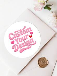 1-180pcs Customized Personalized Labels - Waterproof Transparent Stickers, Can Print Any Design, Image, Logo And Text, Thank You Labels And Business Seals, Suitable For Gift Packaging, Laptops, Books, Boxes, Ideal For Giving To Family, Friends, Colleagues, Teachers, Also Suitable For New Year, Back To School Season And Daily Use. - Multicolor 2 - View 4