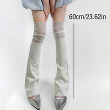 Women Leg Warmers - Black - View 7