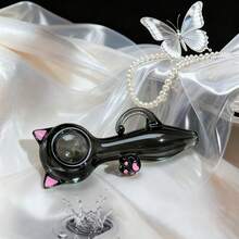 Black Cat Glass Deco&Art – Adorable & Purr-Fectly Stylish, Cute&Pretty Decor, Christmas Gift - màu đen - Xem 2