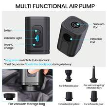 Travel Laptop Backpack, Expandable 30L-60L Vacuum Backpack, Waterproof Lightweight Business Rucksack, Wet Dry Separation, Fits 17.3 Inch Laptop - Champagne Gold - View 7