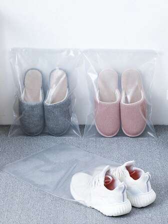 10 piezas Bolsas de viaje portátiles para zapatos, bolsas de almacenamiento a prueba de polvo y ahorro de espacio, bolsas de embalaje a prueba de humedad para zapatos, bolsas con cremallera para zapatos, bolsillos con cordón impermeables, organizadores de armario a prueba de polvo, bolsas portátiles para categorizar ropa de viaje, organizador de bolsas de tela para zapatos unisex - Perfecto para organizar y proteger viajes, cruceros, vacaciones