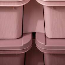 Plastic Storage Box, Toy Storage, 6 Drawers, Toy Organizer, Children's Room Dresser, Pink - 粉色 - 查看 7