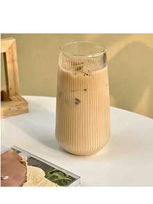 1 Chiếc Ly Uống Lạnh Phong Cách Nghệ Thuật Cổ Điển, Trong Suốt, Dung Tích 16.91 Oz (khoảng 473ml), Chất Liệu Thủy Tinh Cao Cấp, Chống Trượt, Dễ Vệ Sinh. Thích Hợp Cho Bữa Sáng, Sữa/Tụ Tập Bạn Nữ/Cắm Trại Ngoài Trời/Mang Đi Mang Đi. Ly Uống Lạnh Đẹp Mắt, Nổi Tiếng Trên Mạng. Quà Tặng Ngày Valentine, Mùa Tốt Nghiệp, Ngày của Cha. - Nhiều màu - Xem 15