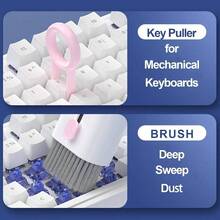 Electronics Cleaner Kit. Keyboard Brush,  Cleaning, Phone Screen Cleaner. Computers, MacBooks, Laptops, Pro, Headphones. - Blue - View 7