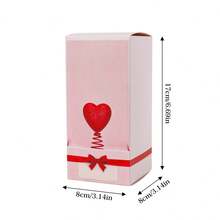 Valentines Heart Tree Topper With Spring Tree Top Ornaments For Home Wedding Holiday Party - 紅色 - 查看 8