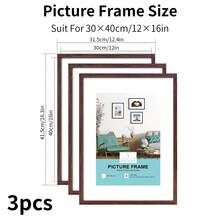 1/2/3/4个橡木相框，白色/黑色木框，优雅礼品及墙面装饰，适用于家居、客厅、办公桌及墙面展示，完美展示画作、旅行照片、毕业照及结婚照，理想礼品，可选尺寸：A3/A4/30X40厘米