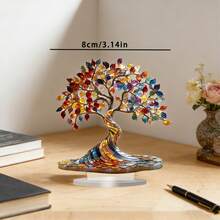 7-Color Crystal Magical Tree, Multifunctional Party Gift, Suitable For Birthday, Wedding, Bridal Shower And Party, Used For Event Decoration And Gifts, Party Favor Accessory, Durable Acrylic