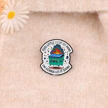 Cute Enamel Pin Lapel Pins Badges On Backpack Women's Brooch Clothes Gift Jewelry Fashion Accessories - Multicolor - View 9