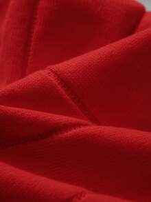 GRDR Men's Summer Round Neck Solid Color Short Sleeve Knit Sweater, Suitable For Summer Outings, Essential For Fashionable Styling - Red - View 5