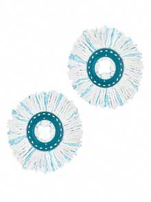 2个替换拖把头，超细纤维干湿两用拖把替换垫 - 彩色 - 查看 14