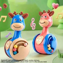 Fawn Sliding Tumbler Toy Rattle Baby Educational Early Education Gift Toy For Baby