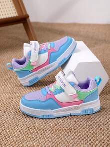 Kids Skate Shoes, New Boys' Sports Shoes, Girls' Campus Shoes, Suitable For All Seasons School Outfits - Baby Blue - View 8