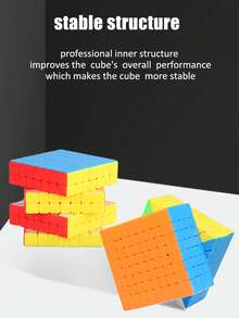 SENGSO Magic Cube 6x6 7x7 8x8 Speed Magic Cube TANK Series Stickerless Children Puzzle Toys Designated For Competition Cube Kid Toys
