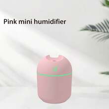 250ML USB Mini Air Humidifier Aroma Essential Oil Diffuser For Home Car Ultrasonic Mute Mist Maker Diffuser With LED Color Lamp LED Humidifier, Cute Cool Mist Humidifier With LED Light -Refreshes Room, Plants, And Car - Perfect For Home, Office, And School -Great Gift For Holidays And Back To School - Multicolor - View 7