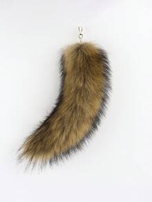 毛绒尾巴吊坠，性感配饰装饰，毛绒动物吊坠饰品