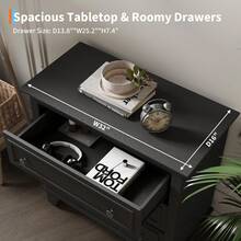 Dressers & Chests Of Drawers - 黑色 - 查看 5